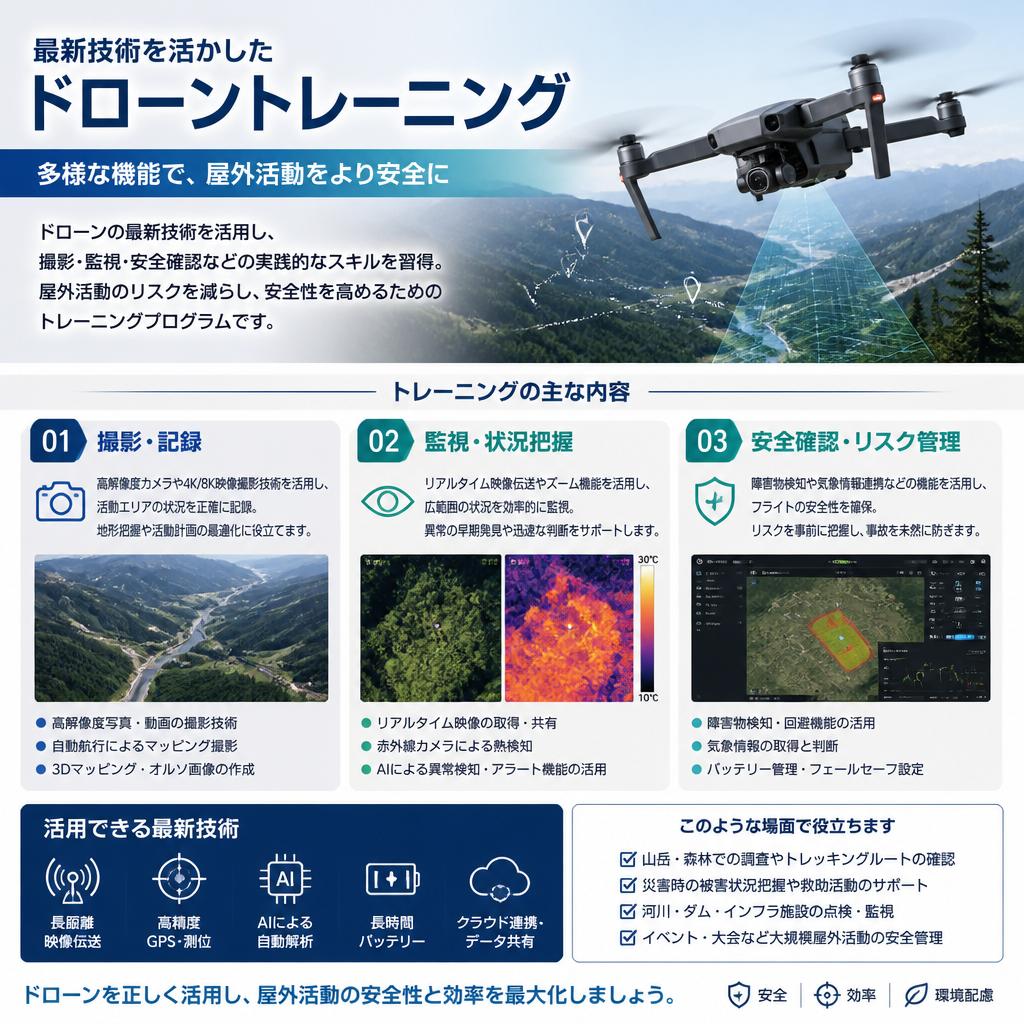 最新のドローン技術とその活用
