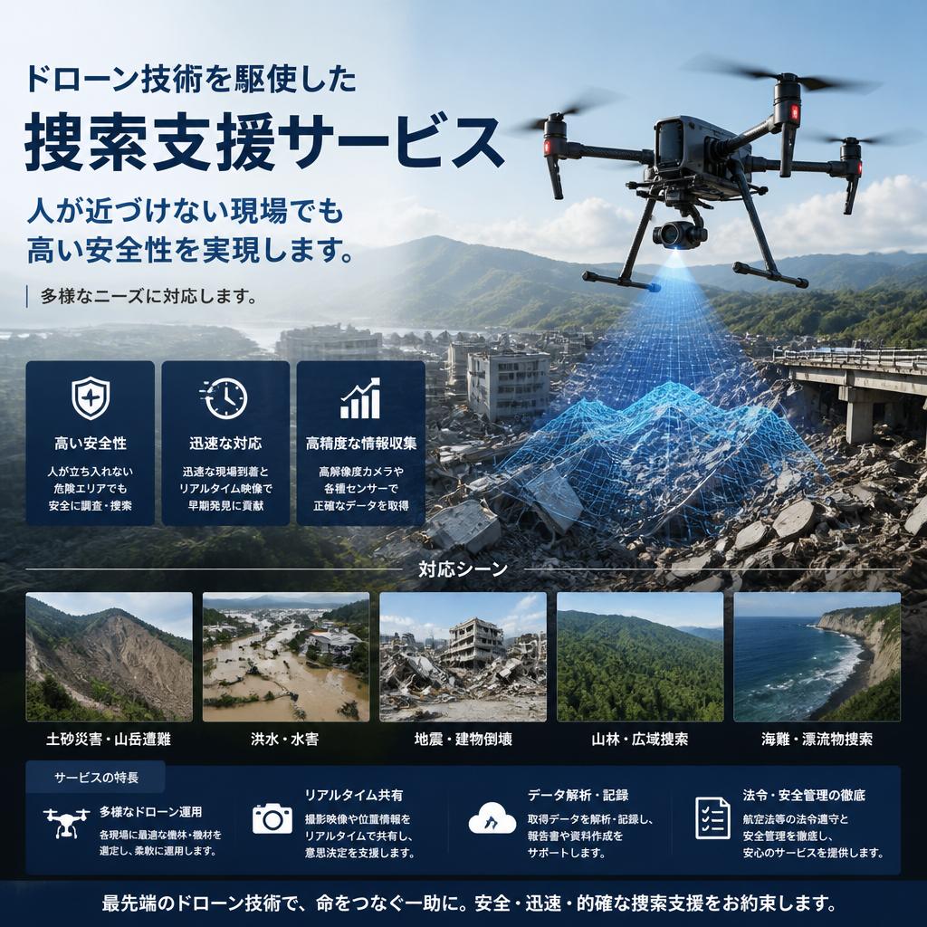 捜索支援のプロフェッショナル