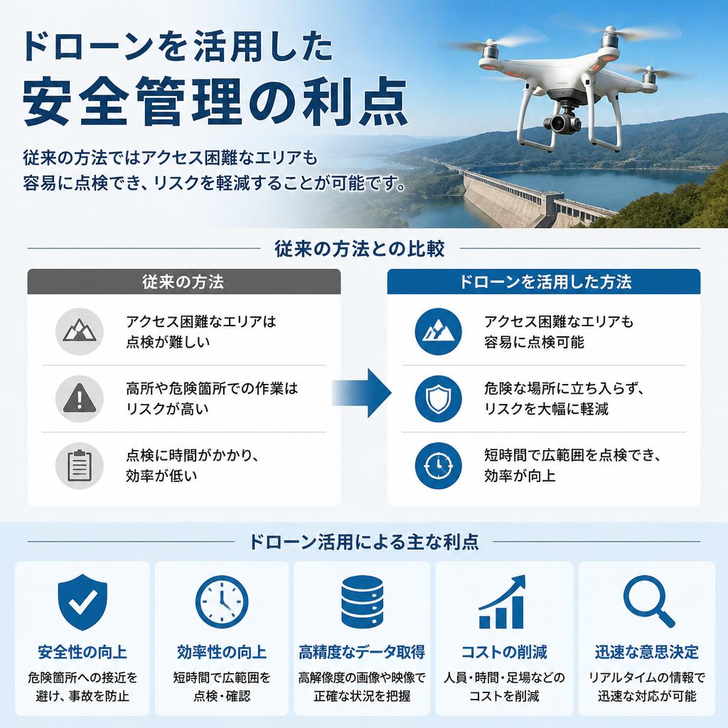 3. ドローンによる安全管理の利点