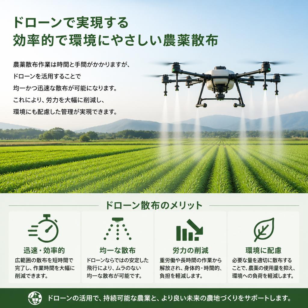 農薬管理の効率化