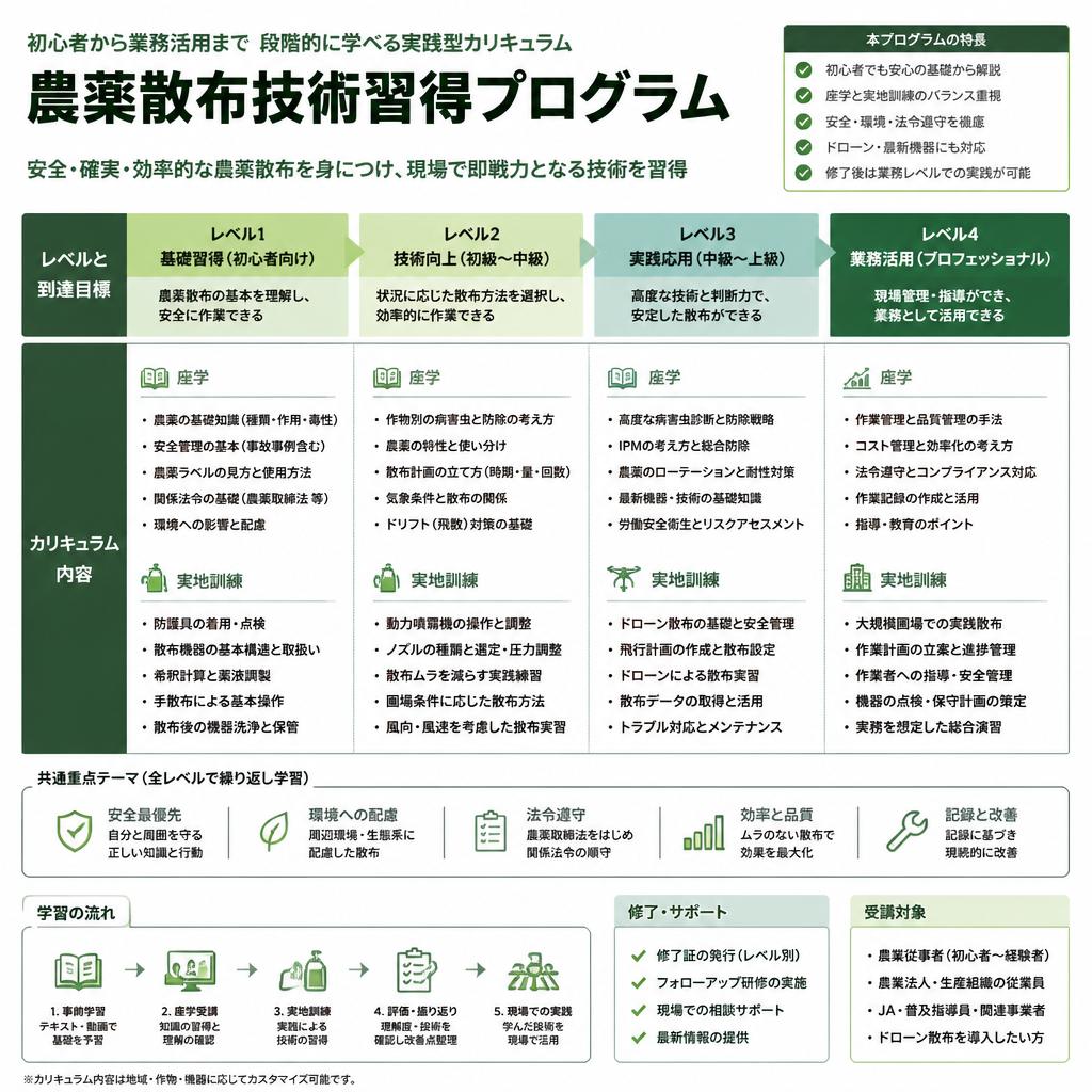 充実したスクールカリキュラム