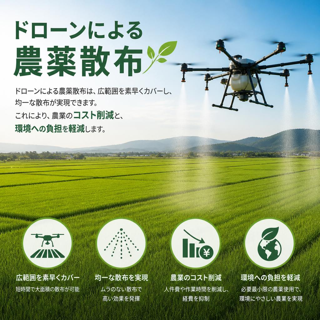 農薬散布の革命