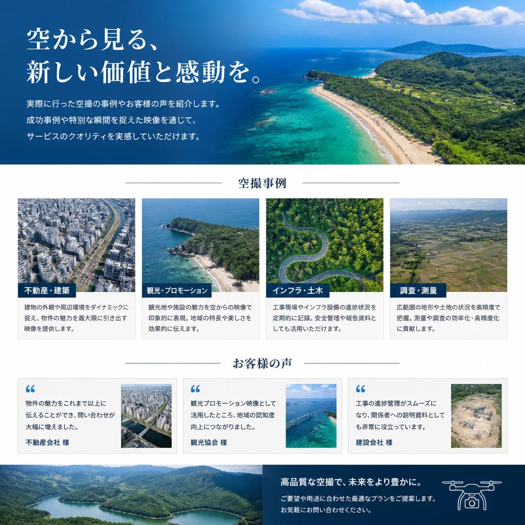 過去の空撮事例
