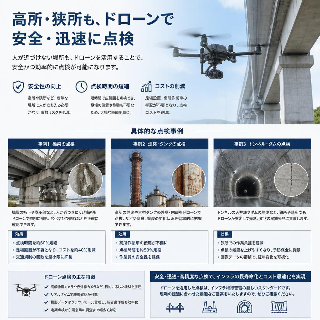 効率的な構造物点検