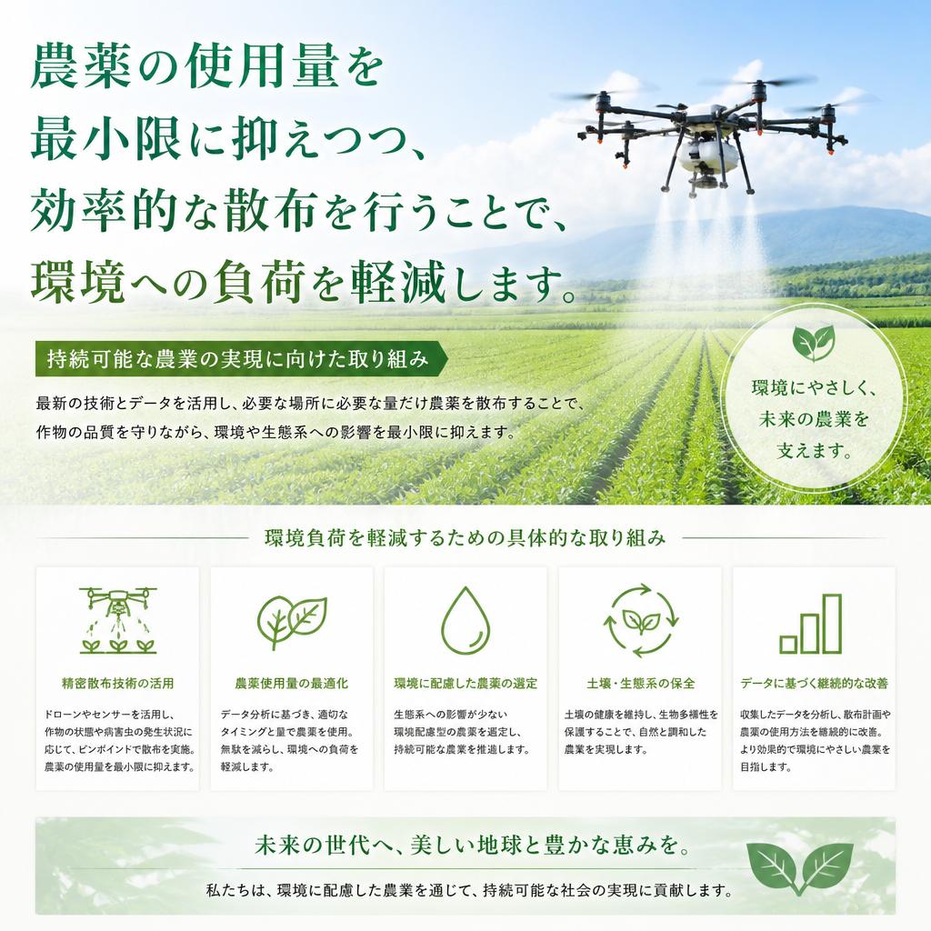 持続可能な農業の実現