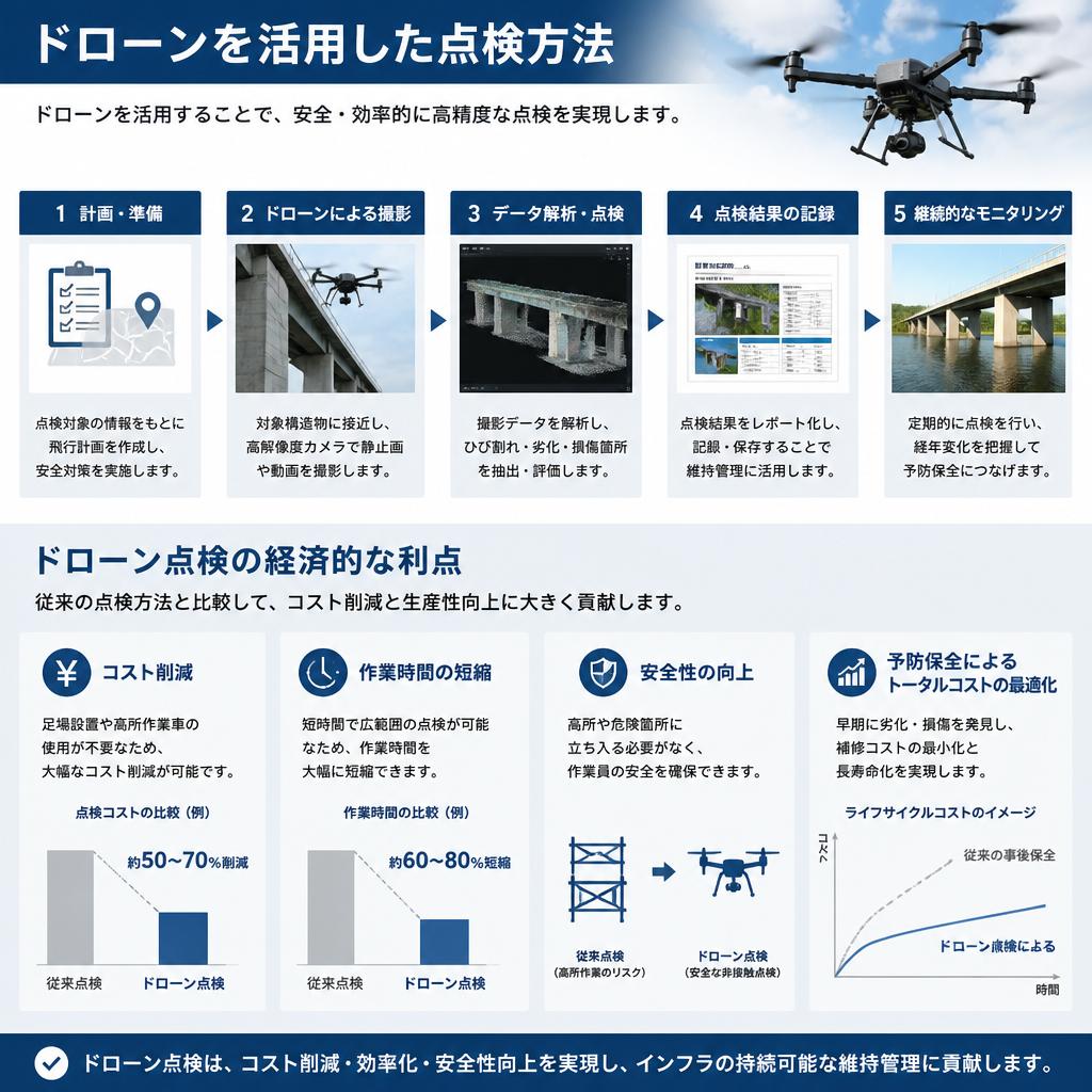 ドローン技術による効率化