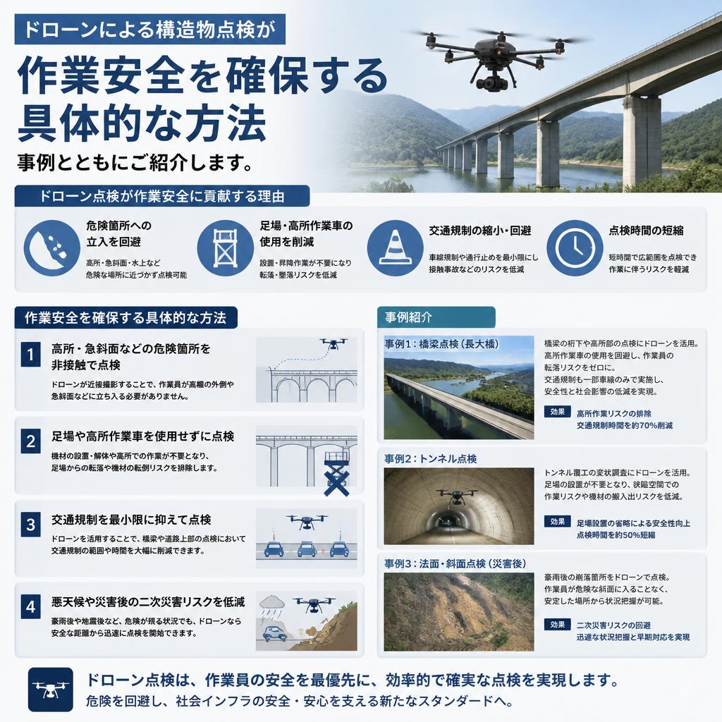 安全な作業環境の確保