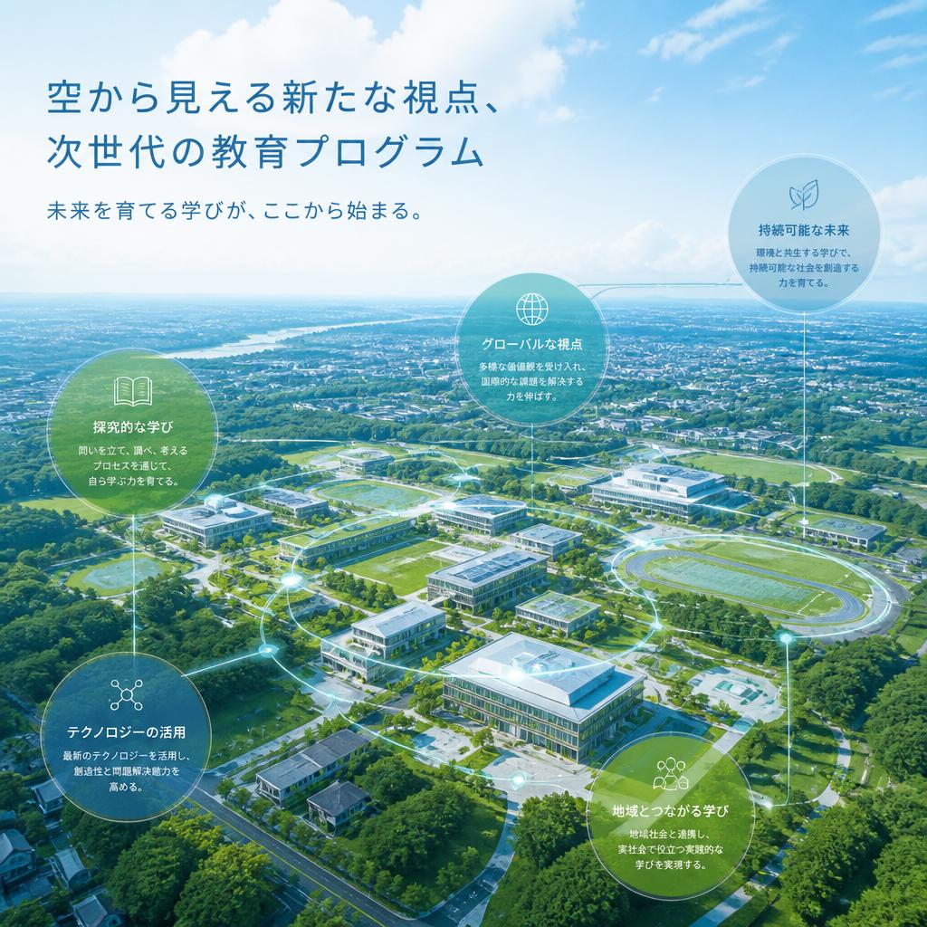 空から見える新たな視点、次世代の教育プログラム