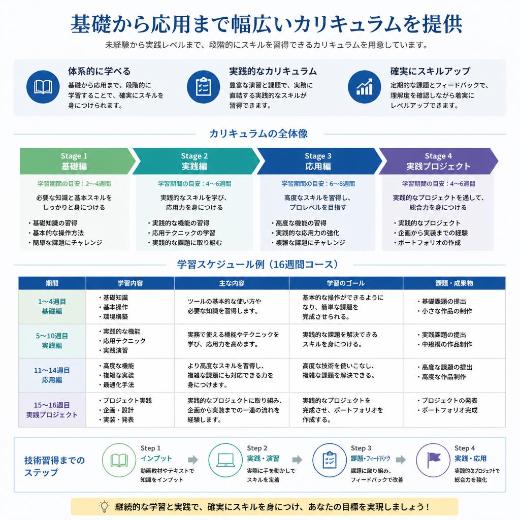 革新的なカリキュラムの内容