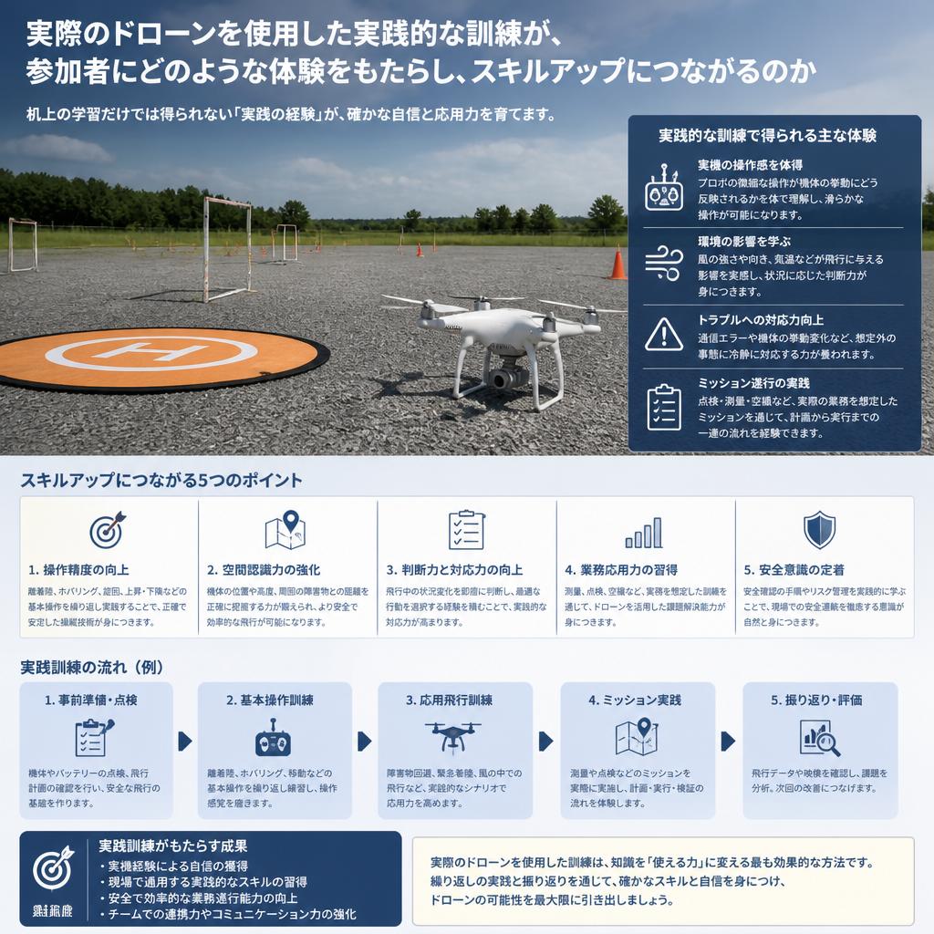 実践型学習でスキルを磨く