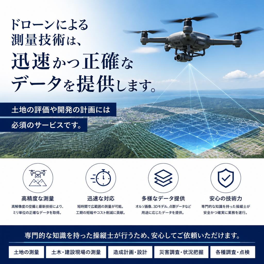 正確な測量とデータ分析