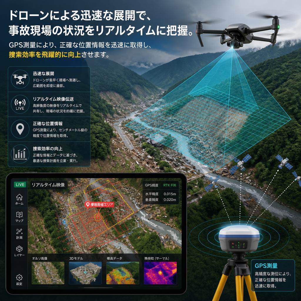 捜索支援のスピード向上