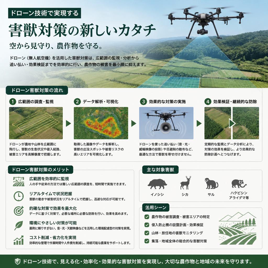 ドローン技術の活用法