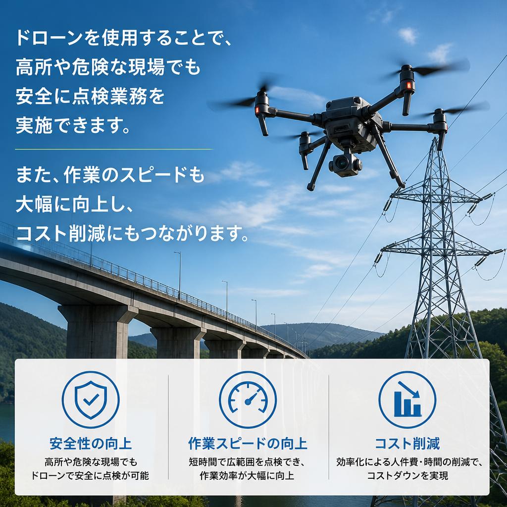 2. 点検業務の安全性と効率性向上