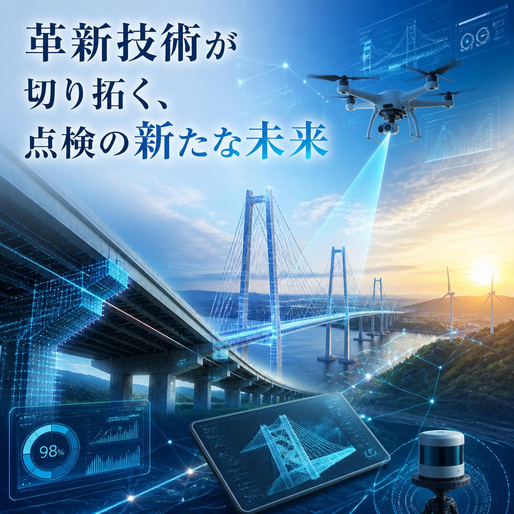 革新技術が切り拓く、点検の新たな未来