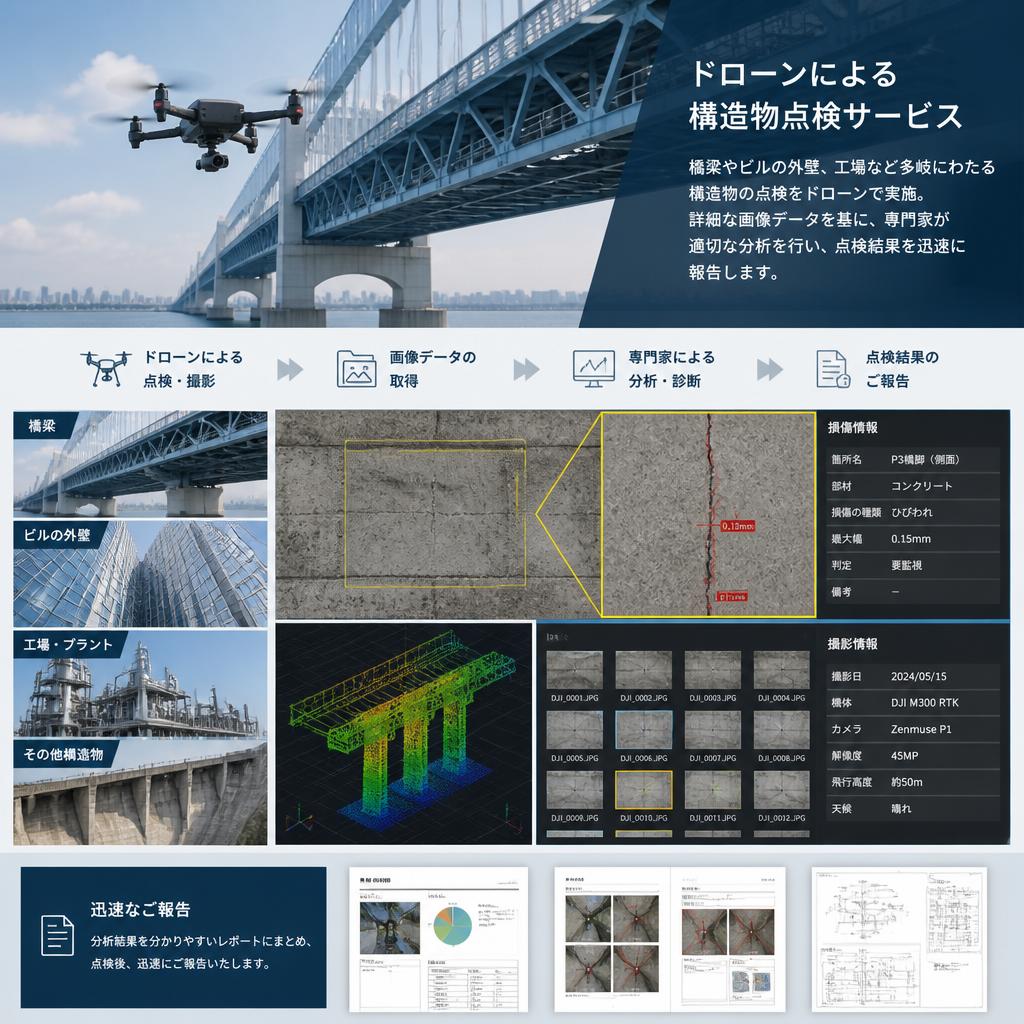 構造物点検：新しい視点からのアプローチ