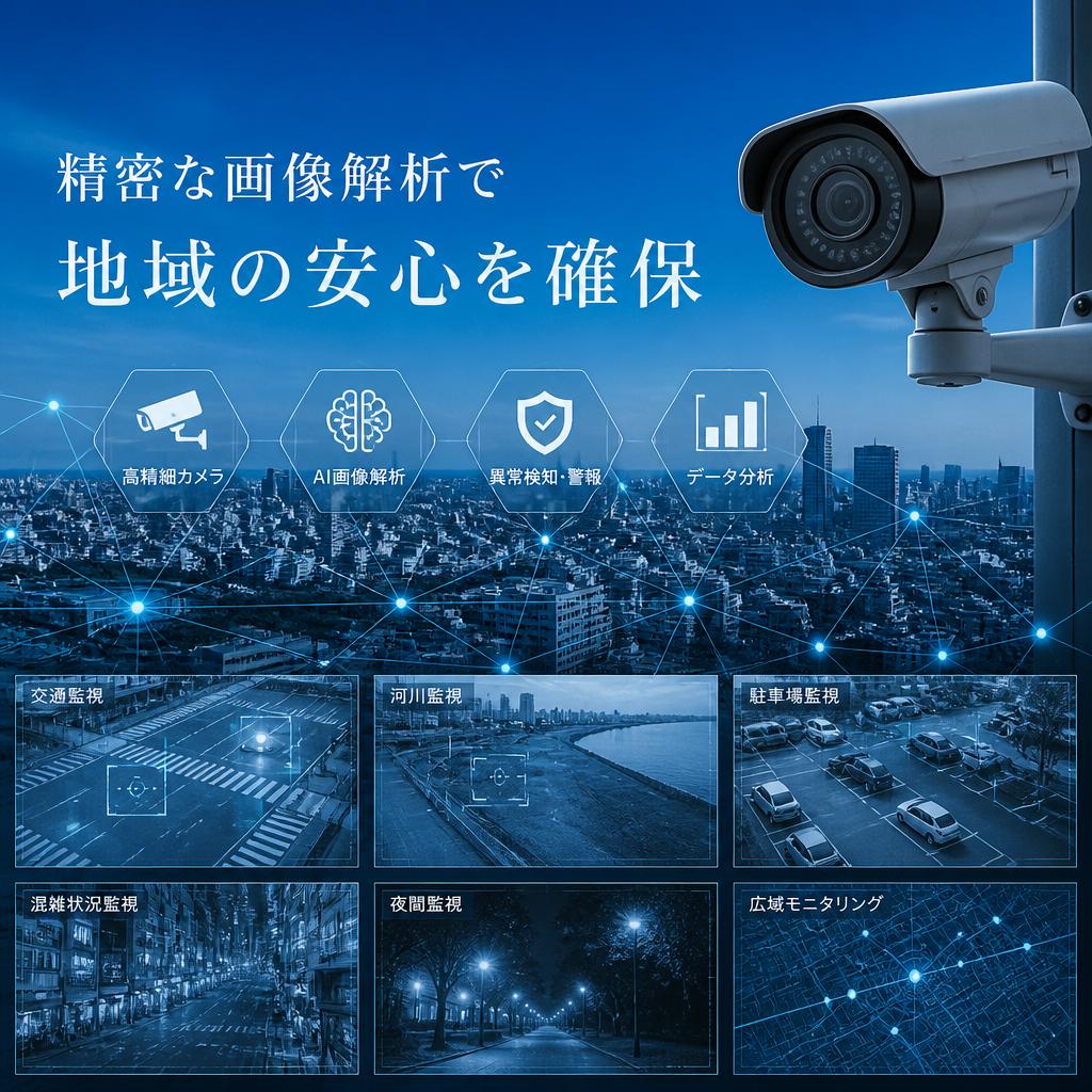 精密な画像解析で地域の安心を確保