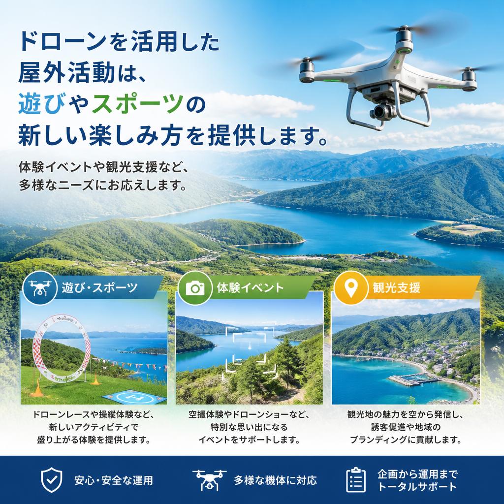 屋外活動の新しい可能性