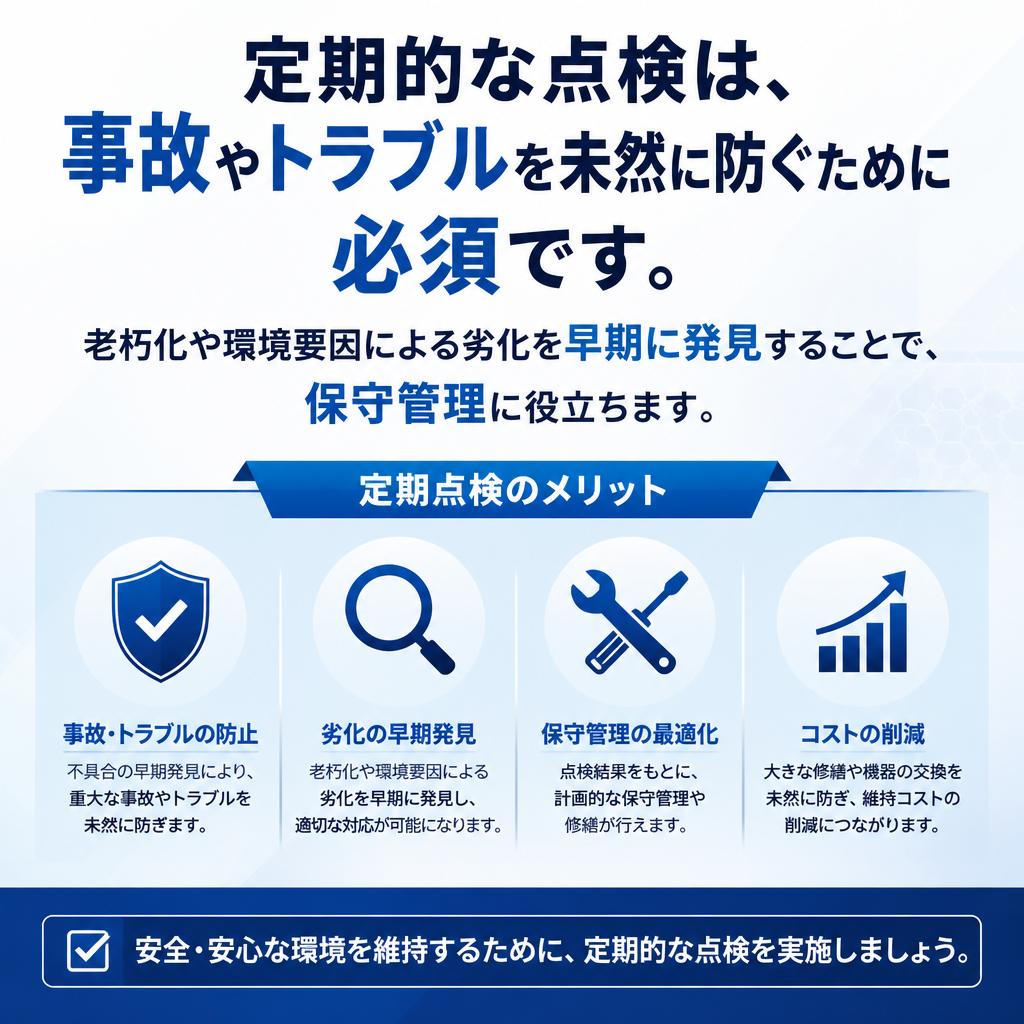 構造物点検の重要性