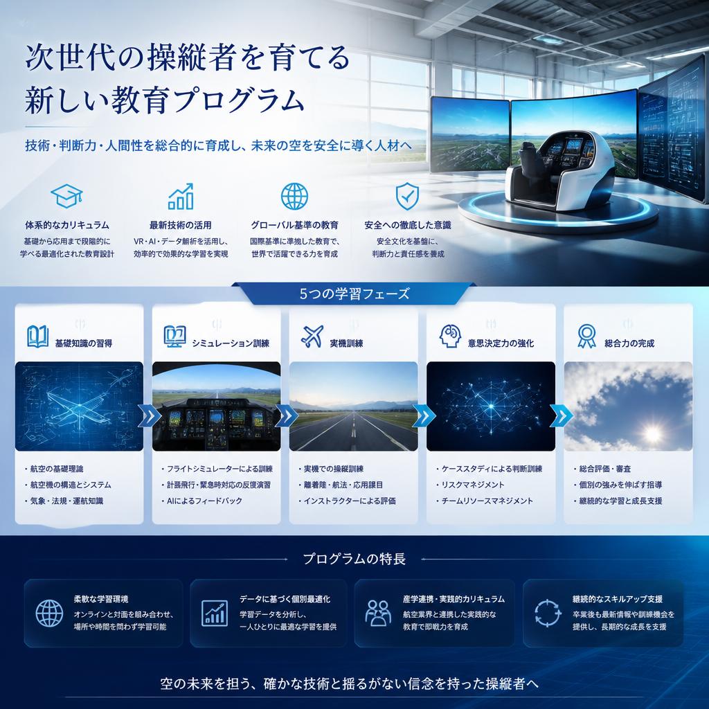 次世代の操縦者を育てる新しい教育プログラム