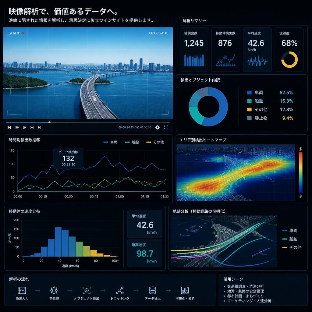 映像解析で情報を深める