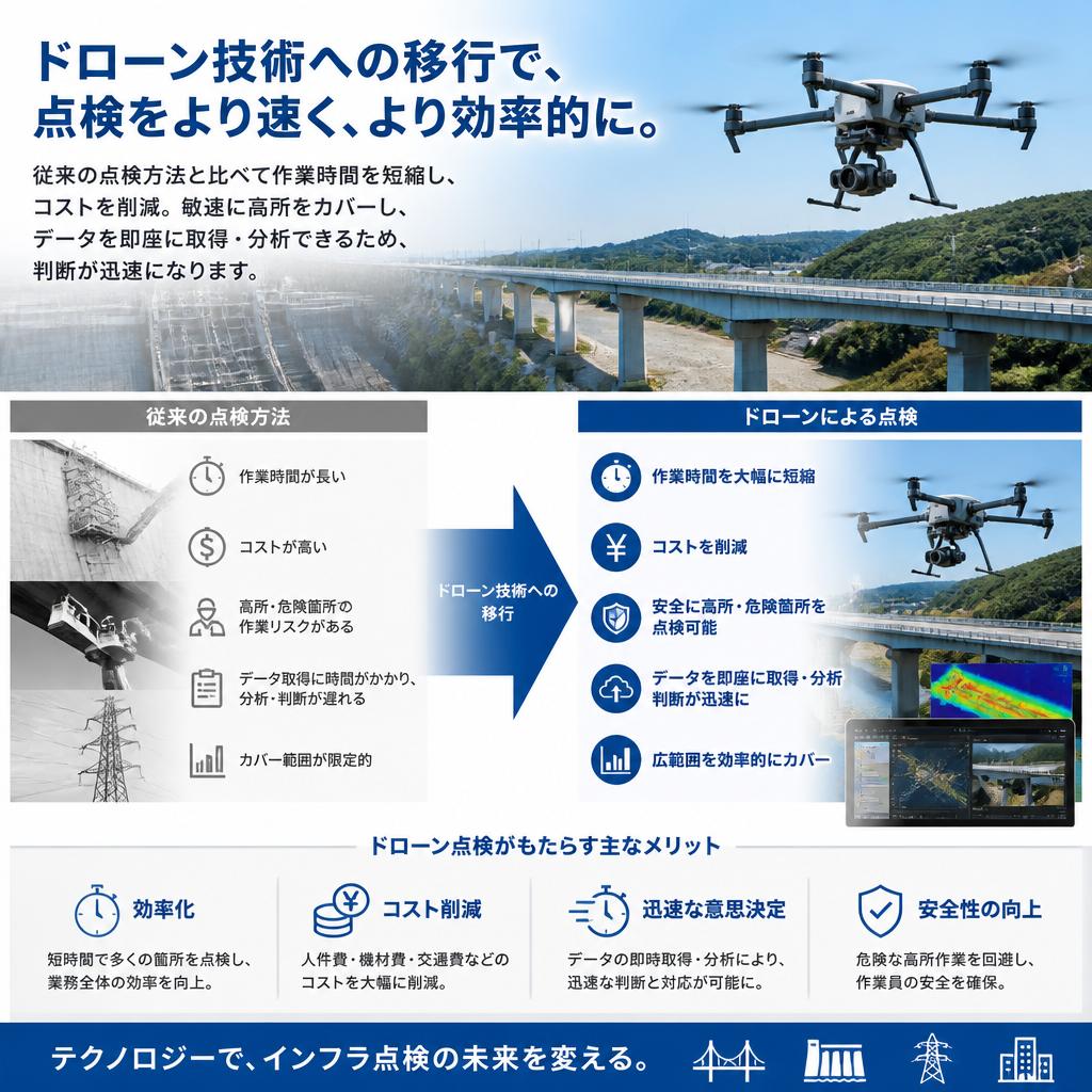 UAV技術のメリット