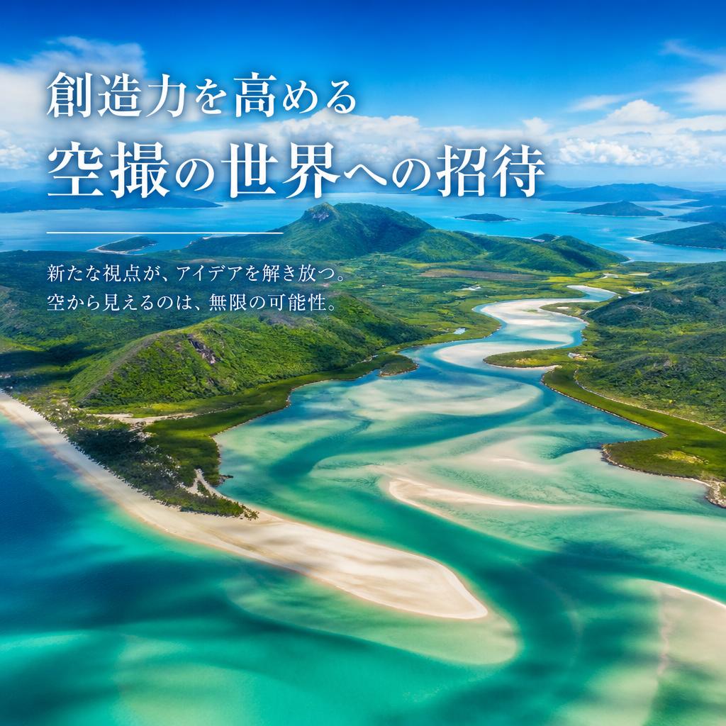 創造力を高める空撮の世界への招待