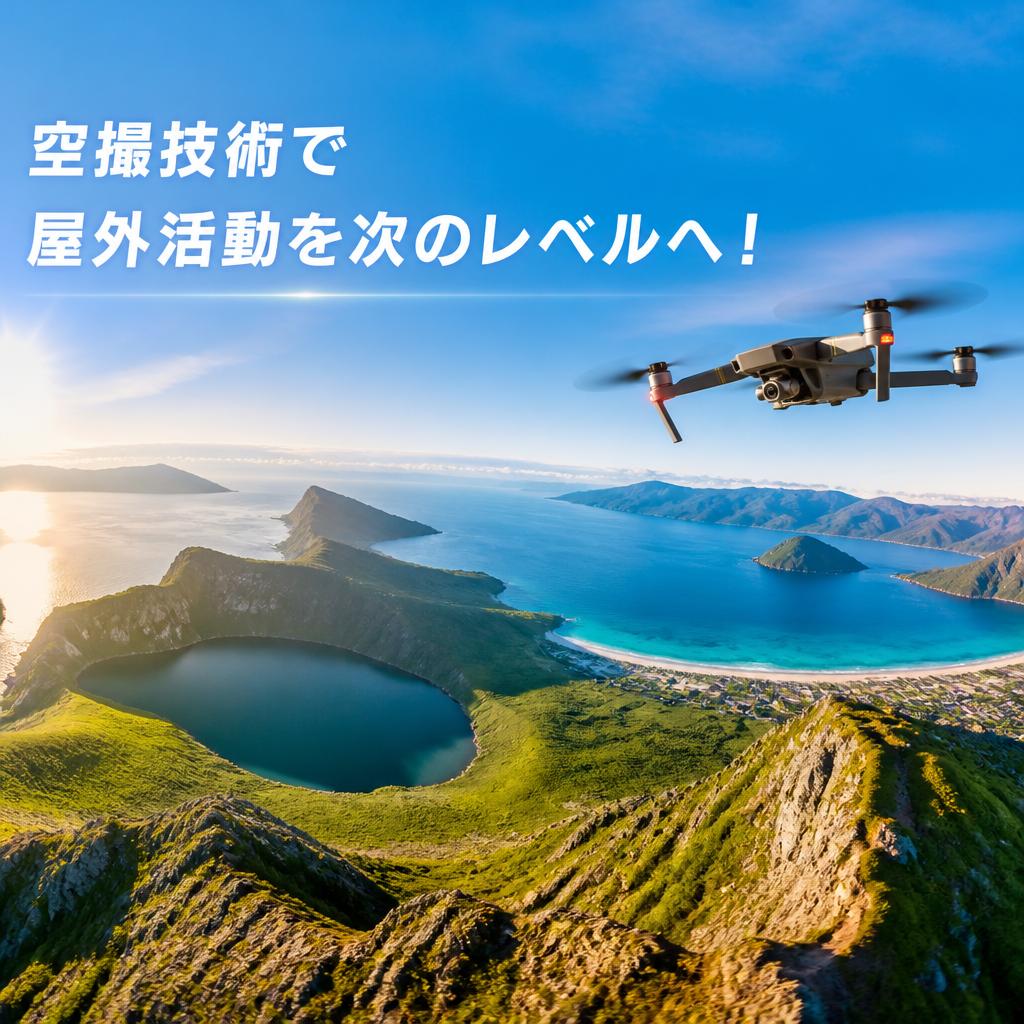 空撮技術で屋外活動を次のレベルへ！