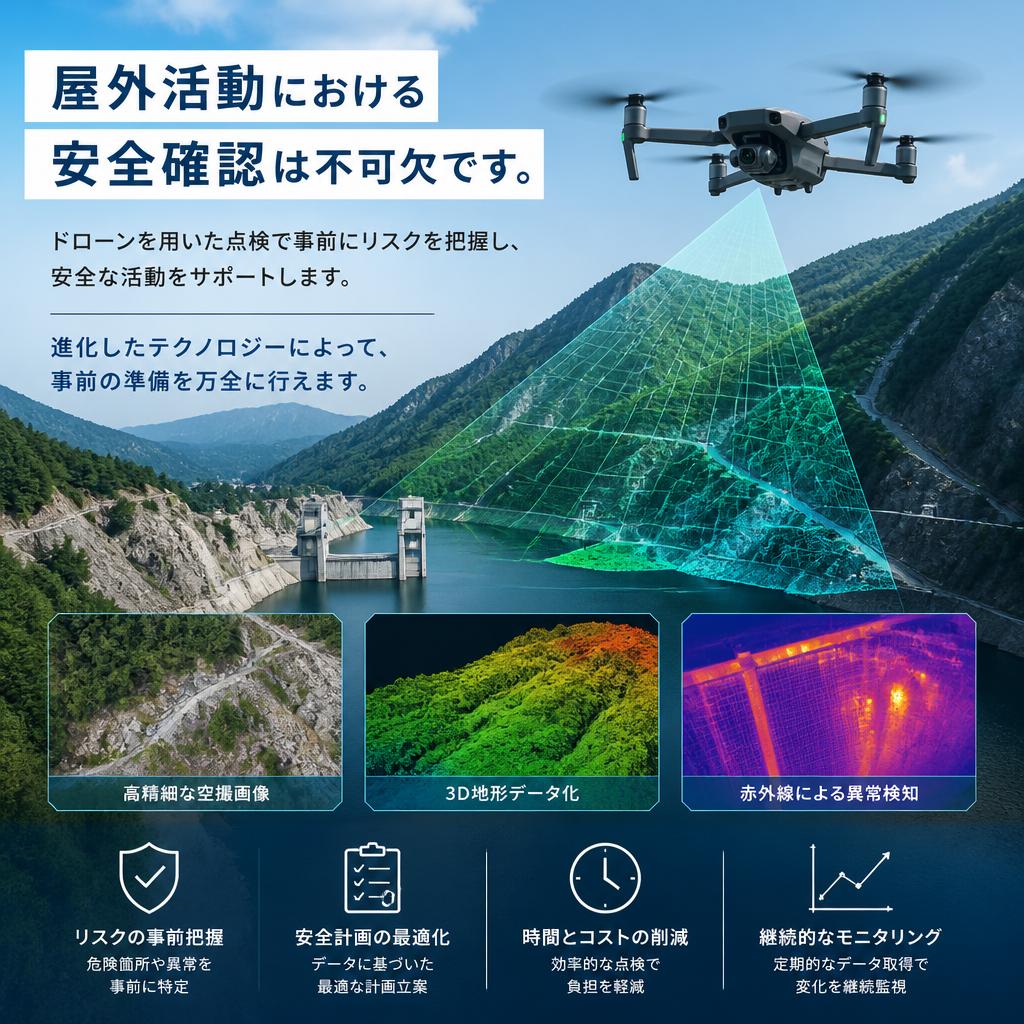 安全を第一に考えた屋外活動