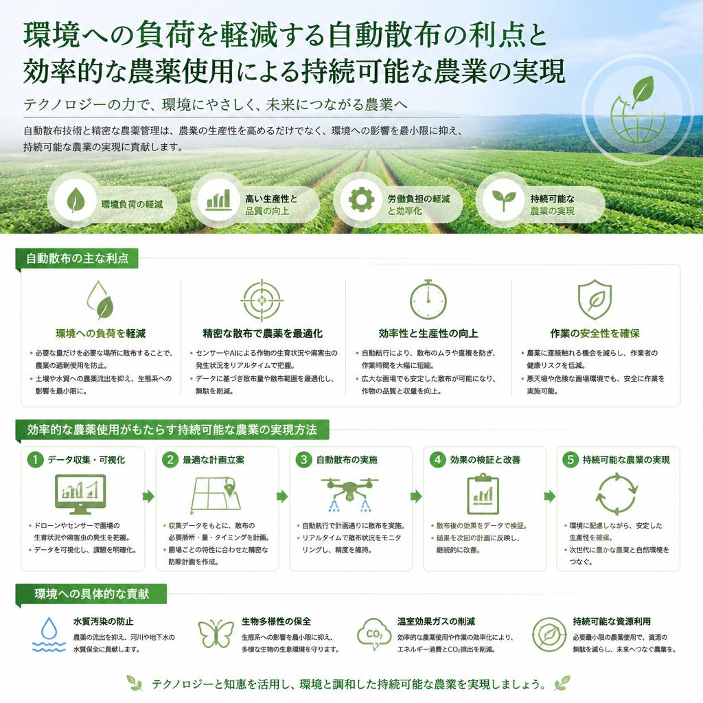 環境保護と持続可能な農業