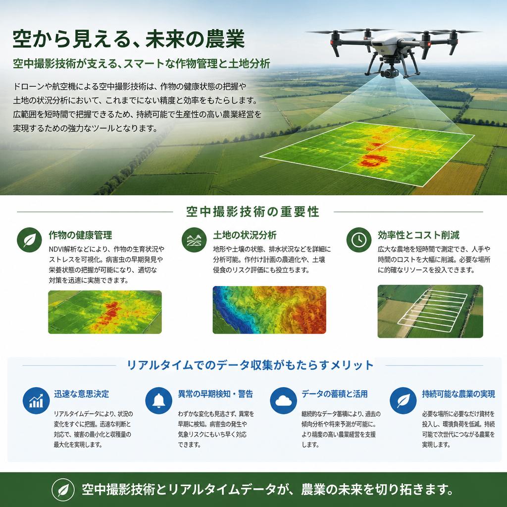 空から見る農業の未来