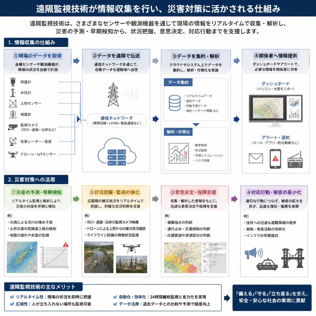 3. 遠隔監視と情報収集の効果