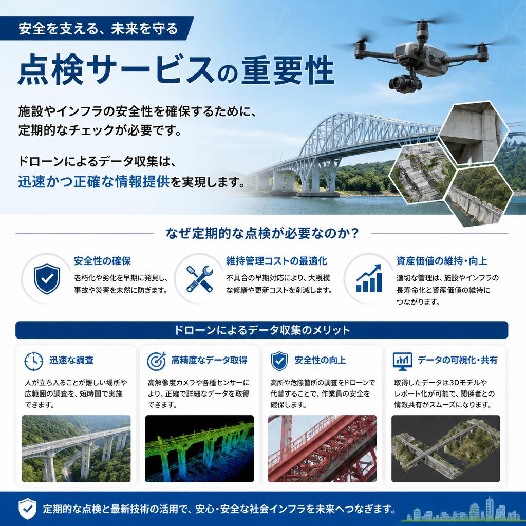 構造物点検の重要性