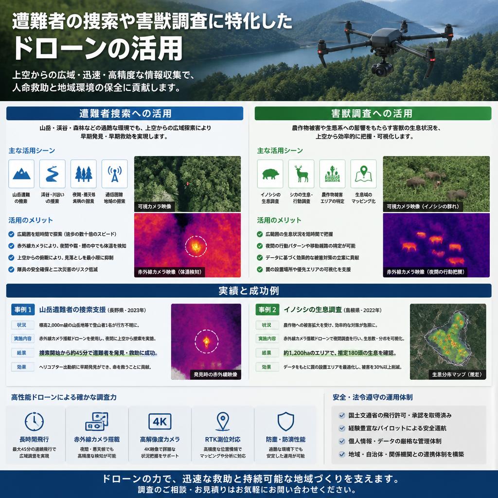 捜索支援サービスの強み