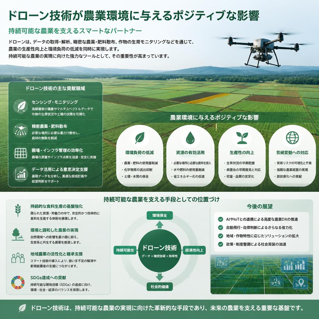 農業環境への影響