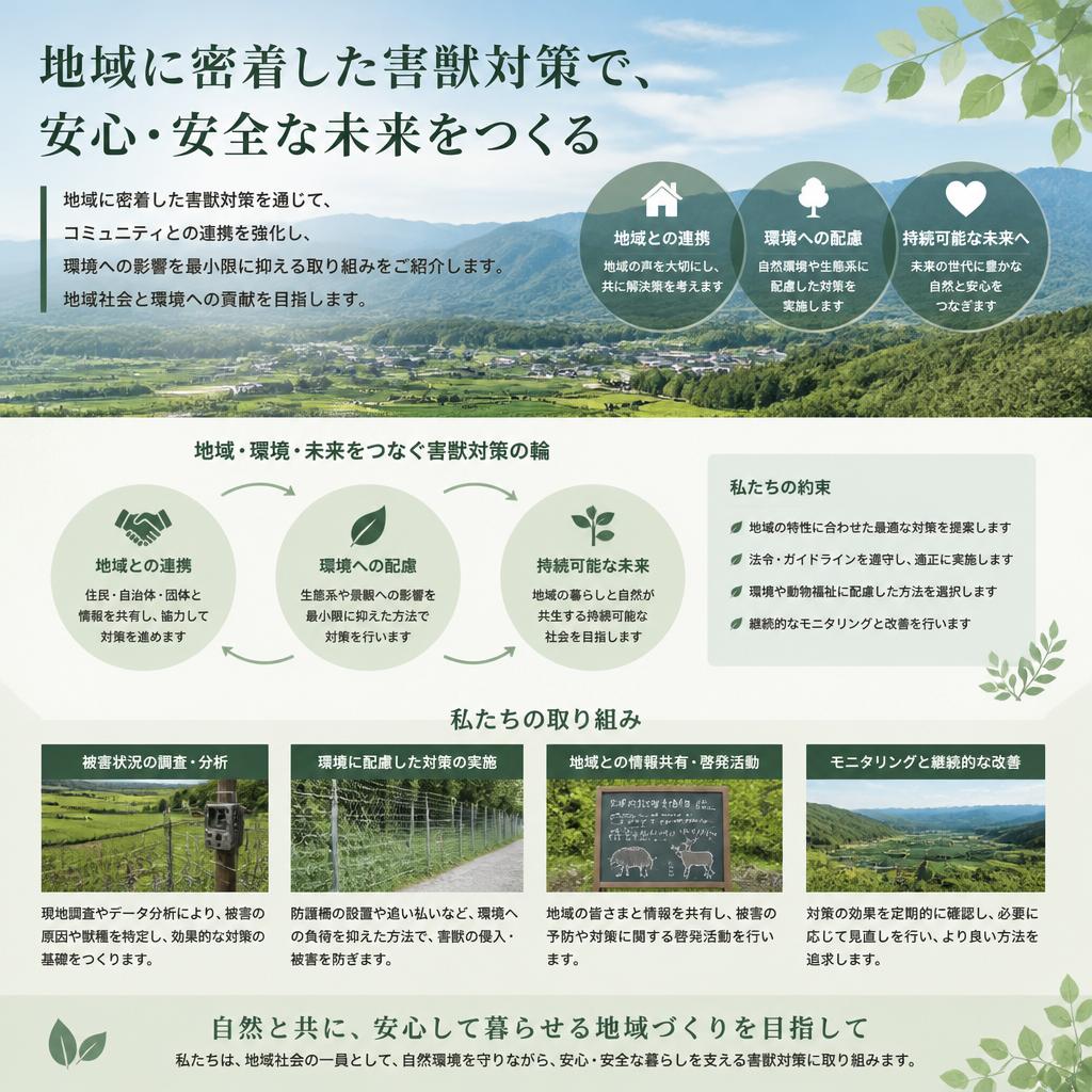 地域貢献と環境管理