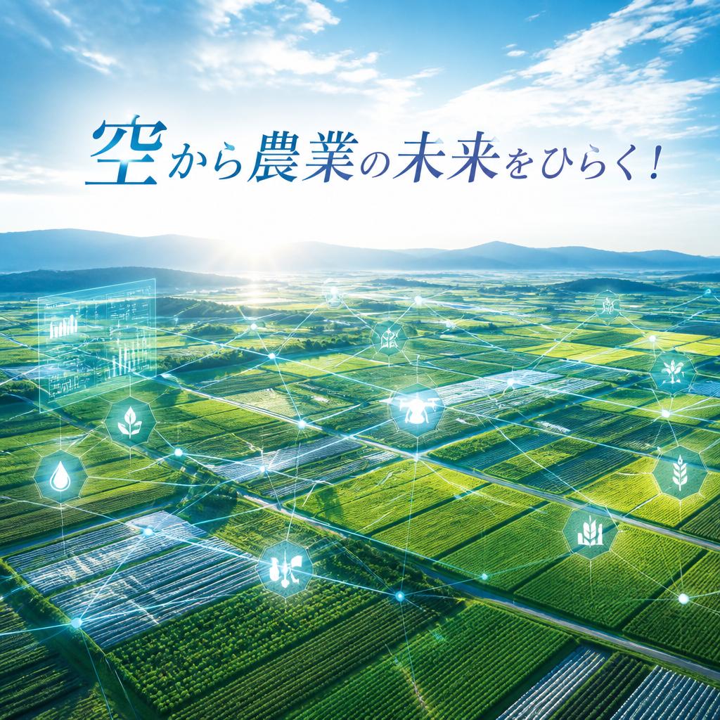 空から農業の未来をひらく！