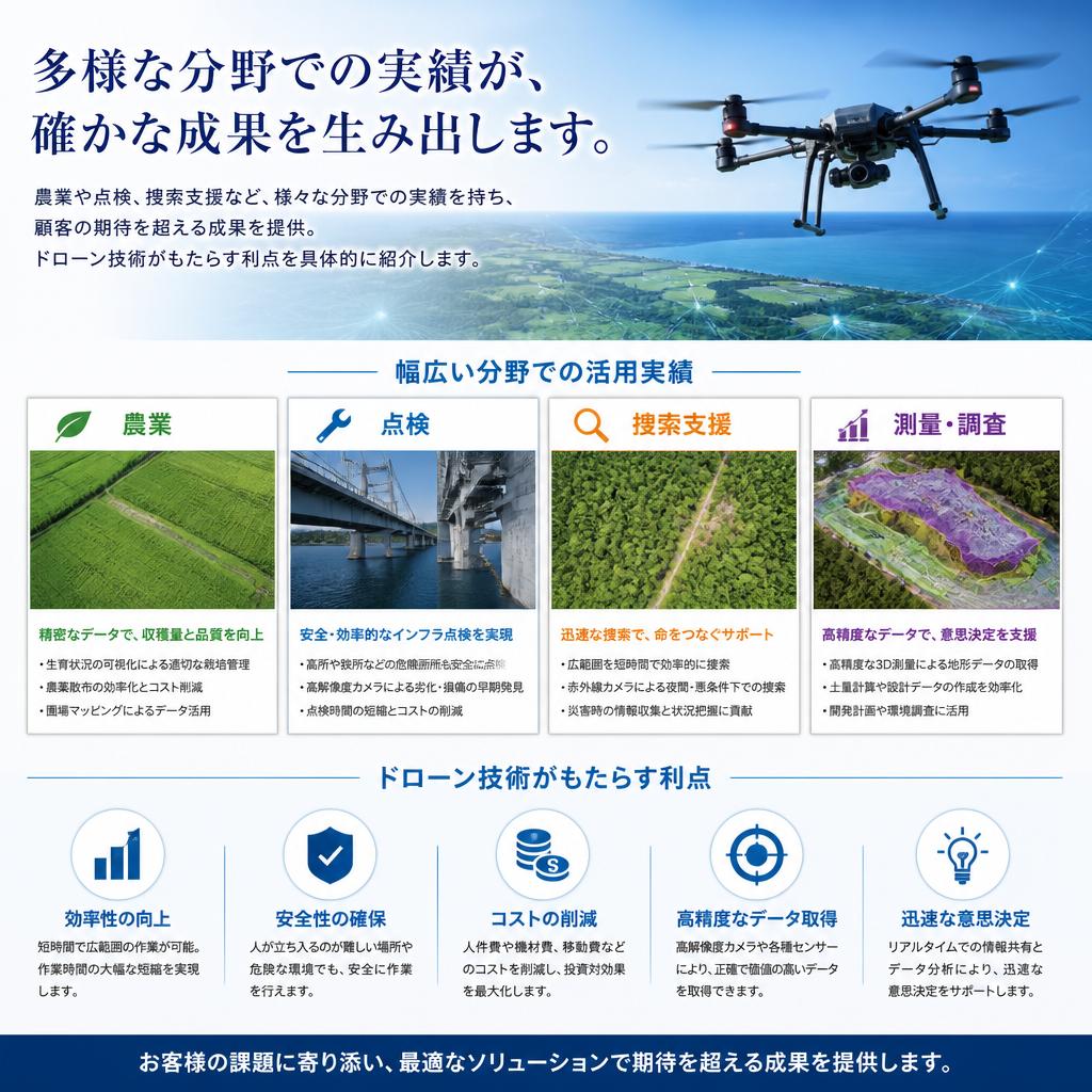 多様な業務で信用と成果を創出