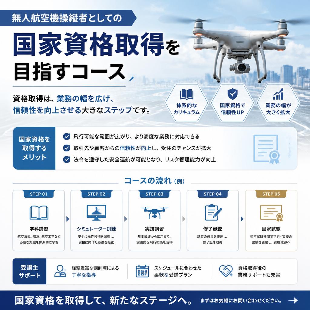 国家資格取得への道