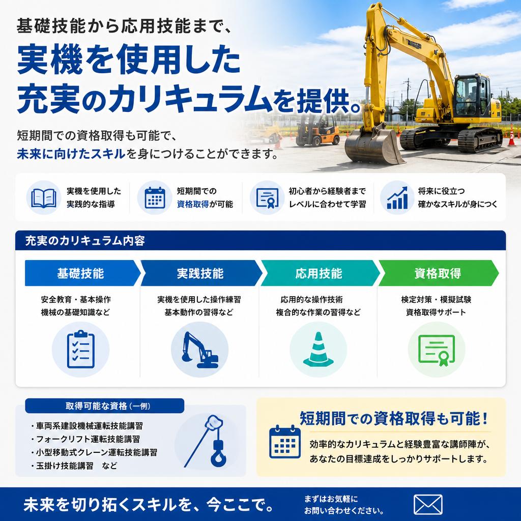 未来の人材を育成するカリキュラムの内容