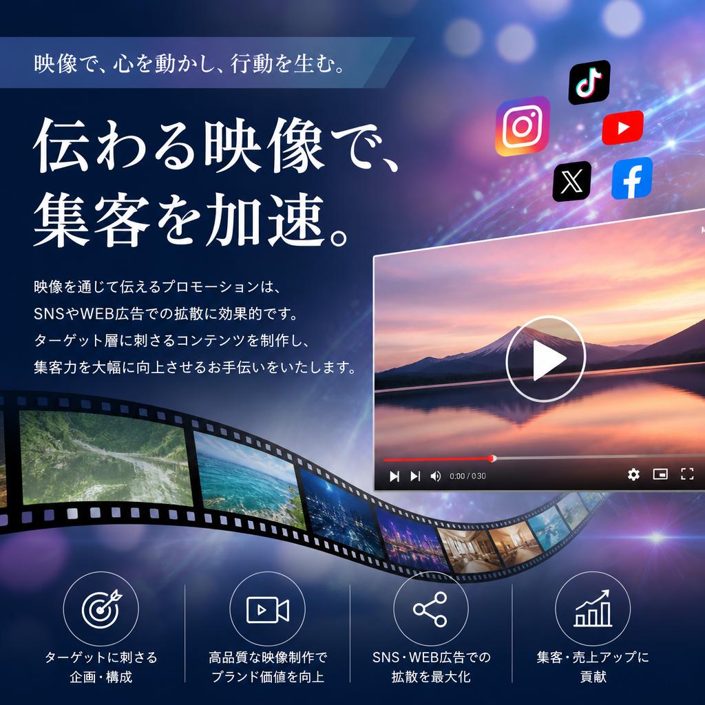 プロモーション支援で集客力を強化