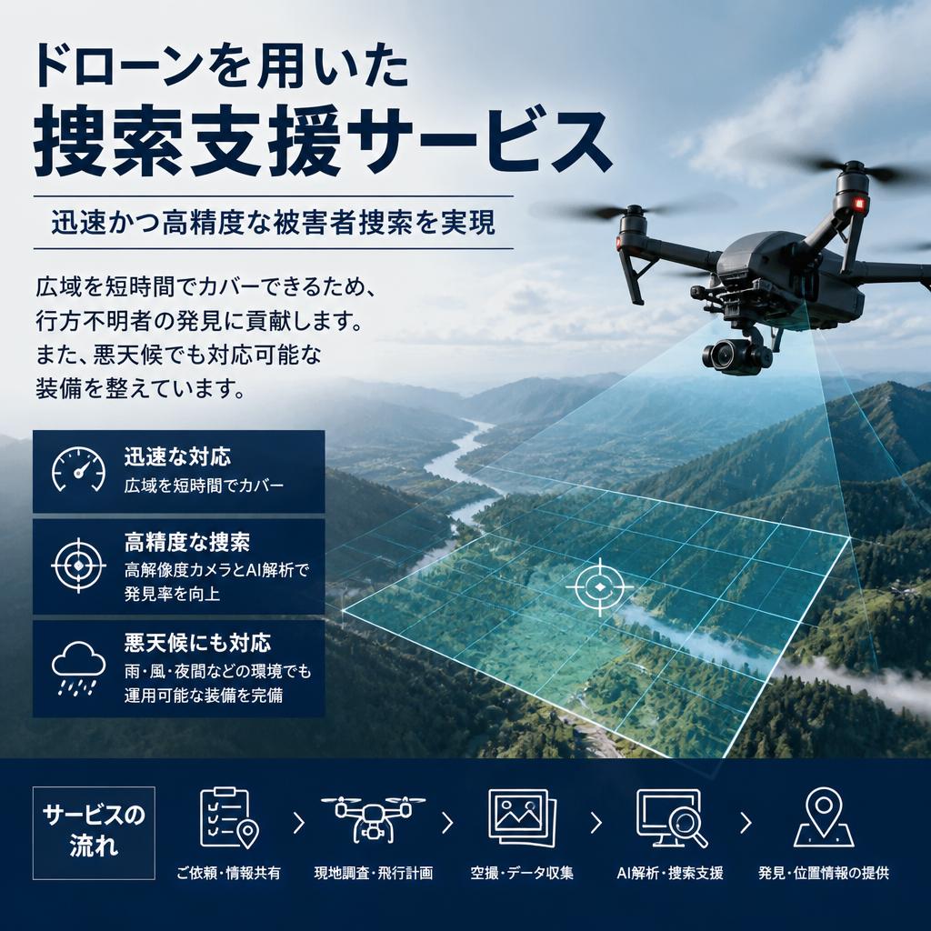 捜索救助の新しい形