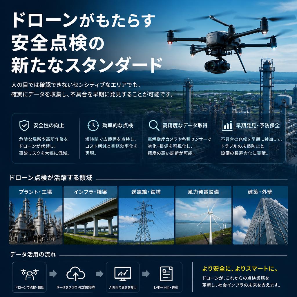 安全点検とリモートセンシング技術