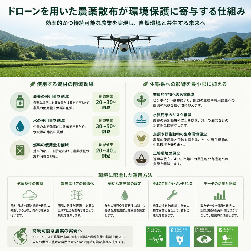 環境への配慮と持続可能な農業