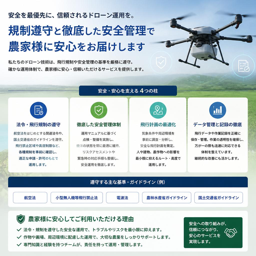安全性と信頼性の確保