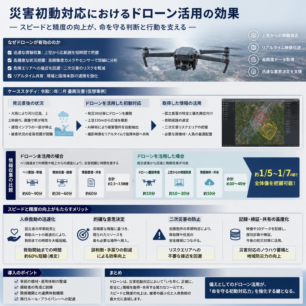 災害対応における最新の技術