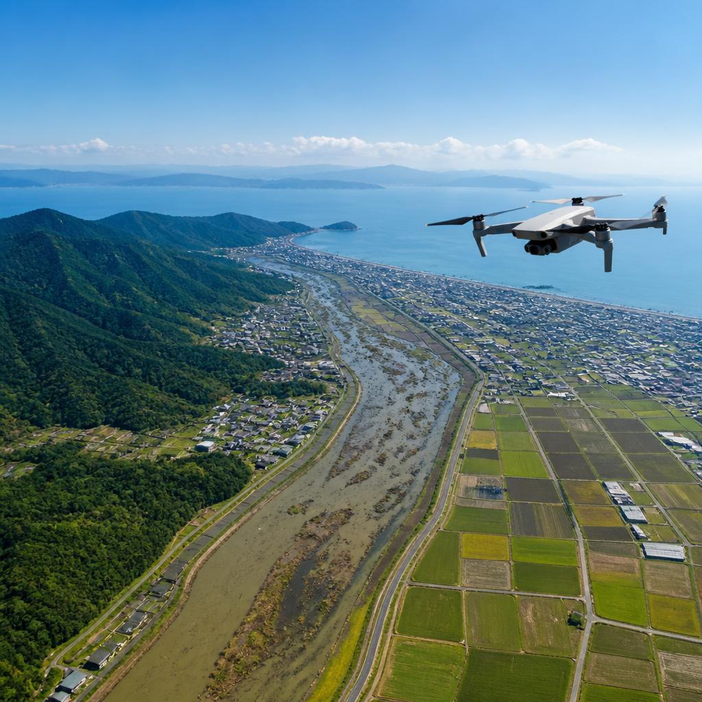 空撮技術で地域の安全を確保しよう！